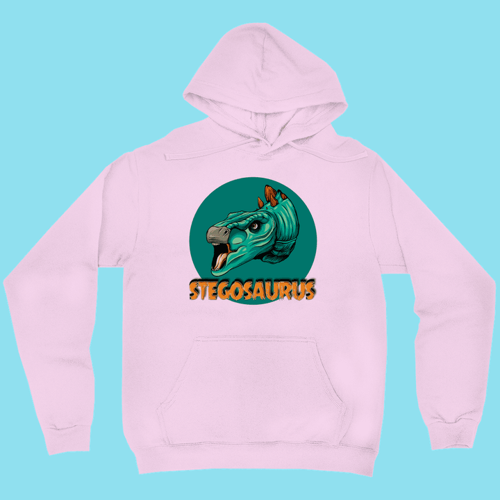 Men Stegosaurus Head Hoodie | Jurassic Studio