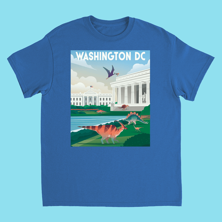 Kids Washington DC T-Shirt | Jurassic Studio