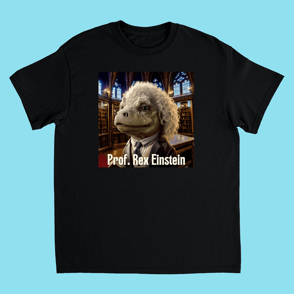 Kids Prof. Rex Einstein Bond T-Shirt | Jurassic Studio