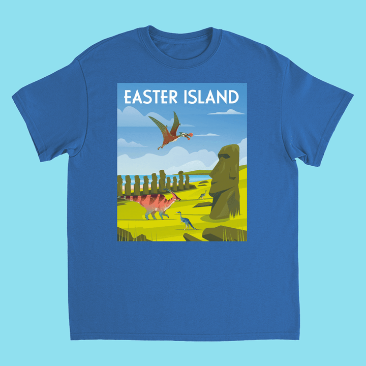 Kids Easter Island T-Shirt | Jurassic Studio