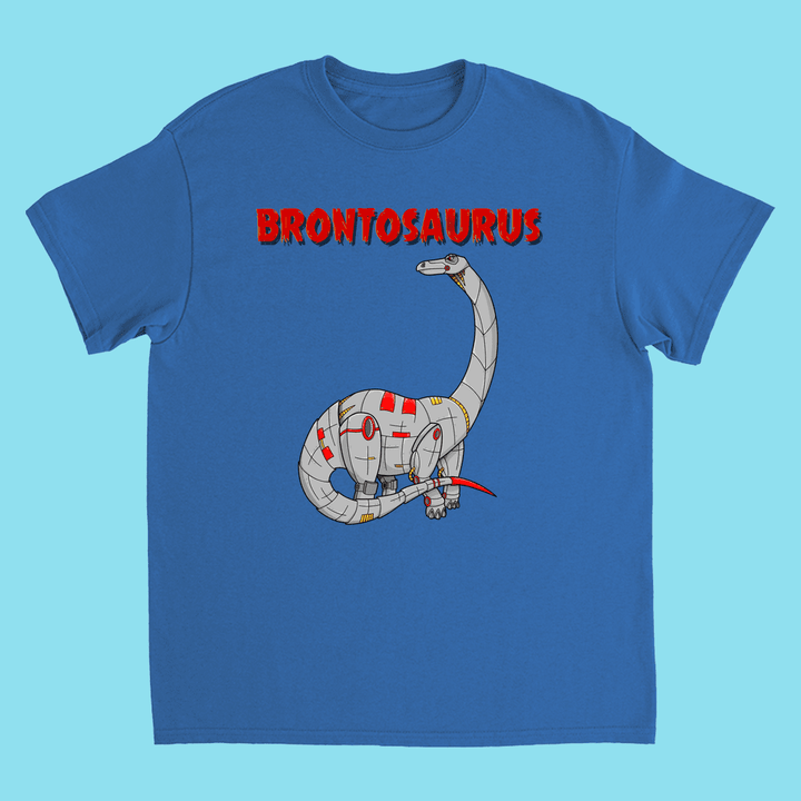 Kids Robot Brontosaurus T-Shirt | Jurassic Studio