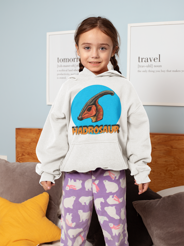 Kids Hadrosaur Head Hoodie | Jurassic Studio