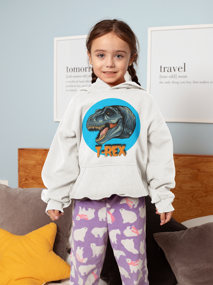 Kids T-Rex Head Hoodie | Jurassic Studio