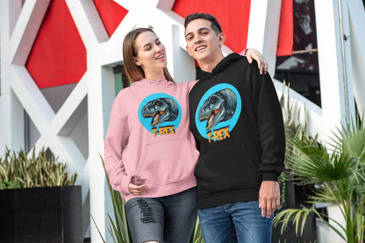 Men T-Rex Head Hoodie | Jurassic Studio