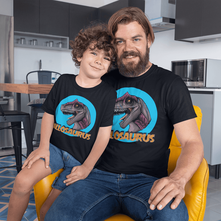 Men Allosaurus Head T-Shirt | Jurassic Studio