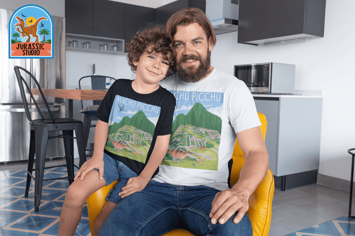 Men Machu Picchu T-Shirt | Jurassic Studio