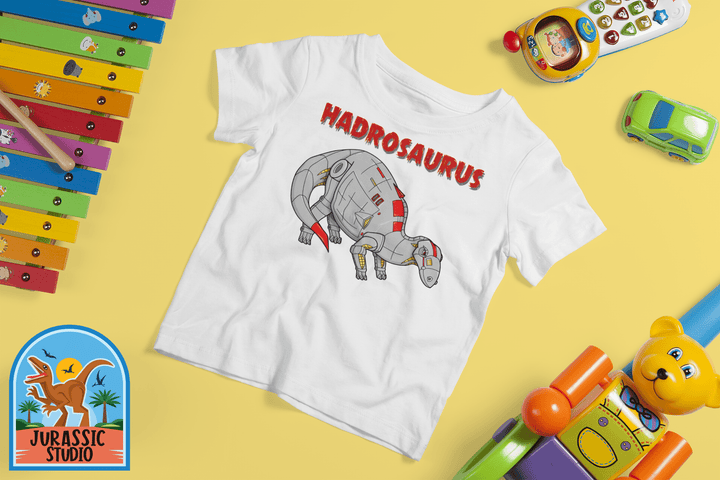 Toddler Robot Hadrosaur T-Shirt | Jurassic Studio