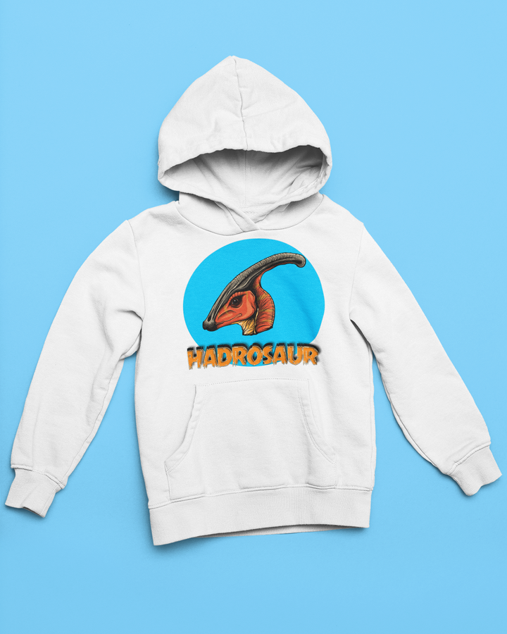 Kids Hadrosaur Head Hoodie | Jurassic Studio