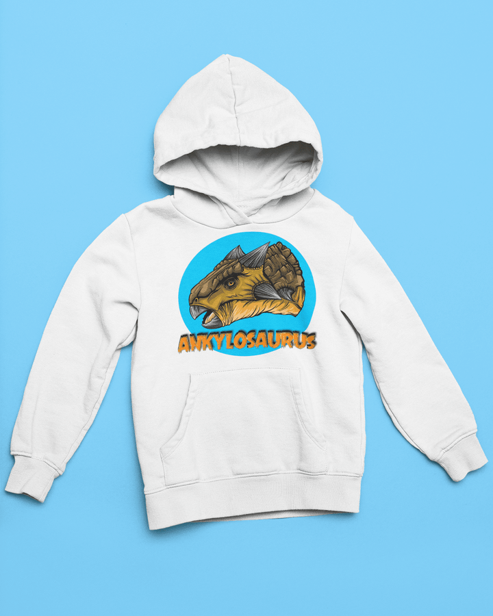 Kids Ankylosaurus Head Hoodie | Jurassic Studio