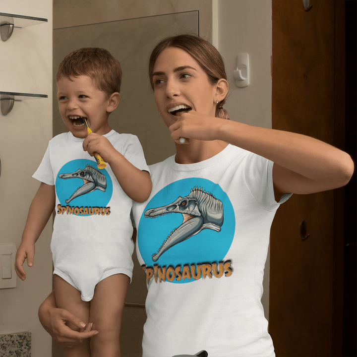 Toddler Spinosaurus Head Onesie | Jurassic Studio