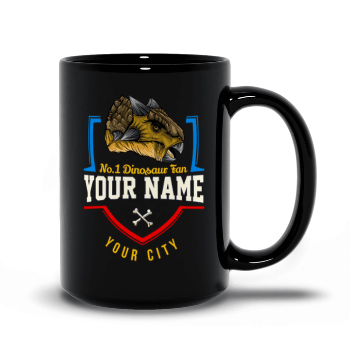 N.1 Ankylosaurus Fan Custom Mug | Jurassic Studio
