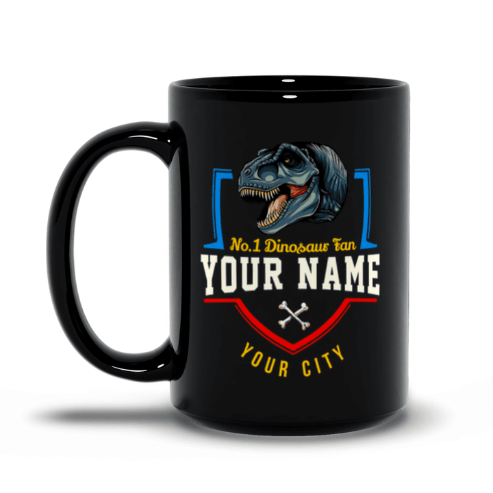 N.1 T-Rex Fan Custom Mug | Jurassic Studio