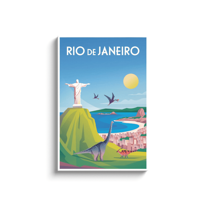 Rio de Janeiro Canvas Wrap | Jurassic Studio