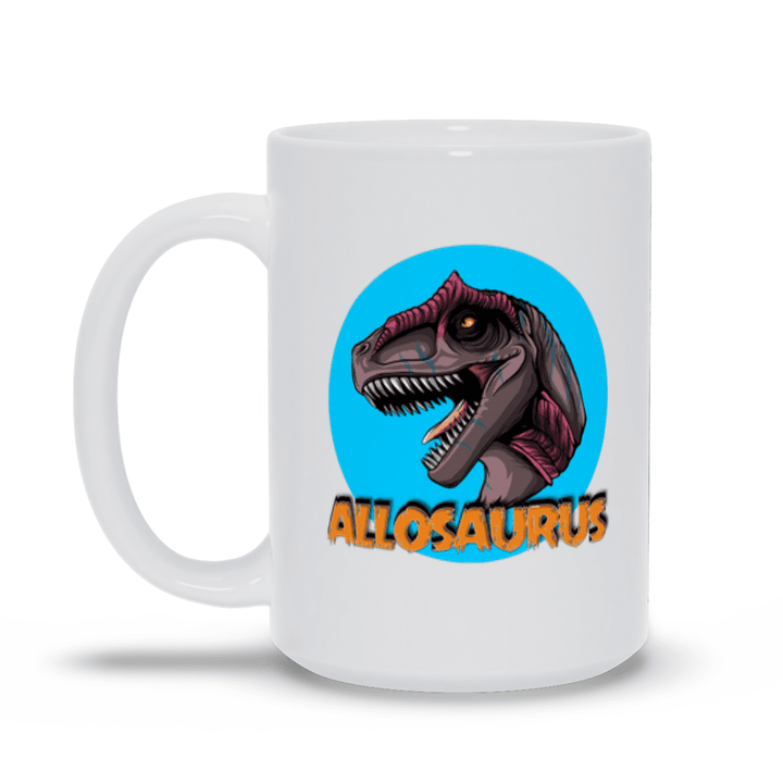 Allosaurus Portrait Mug | Jurassic Studio