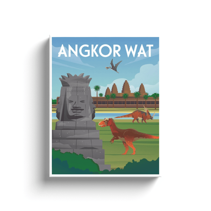Angkor Wat Canvas Wrap | Jurassic Studio