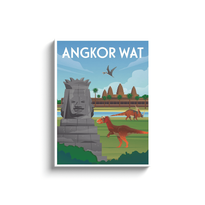 Angkor Wat Canvas Wrap | Jurassic Studio