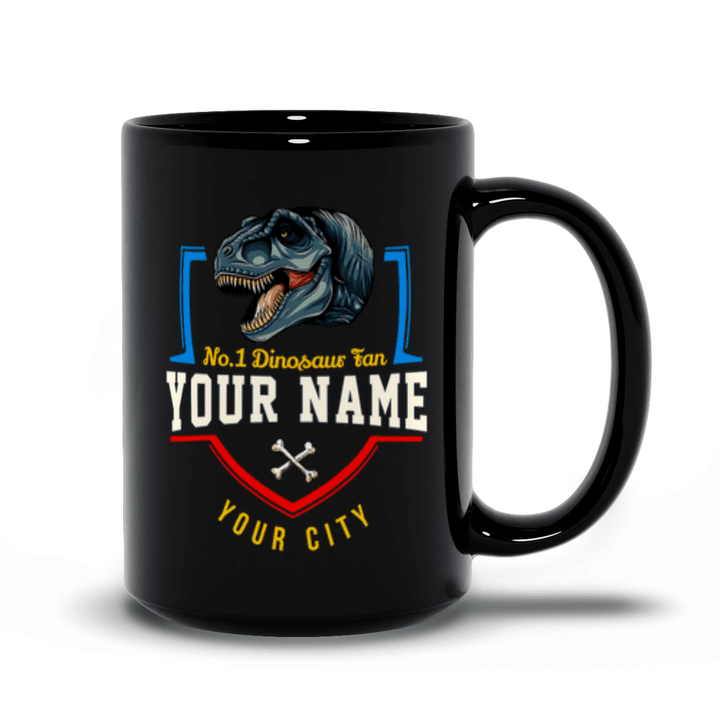 N.1 T-Rex Fan Custom Mug | Jurassic Studio