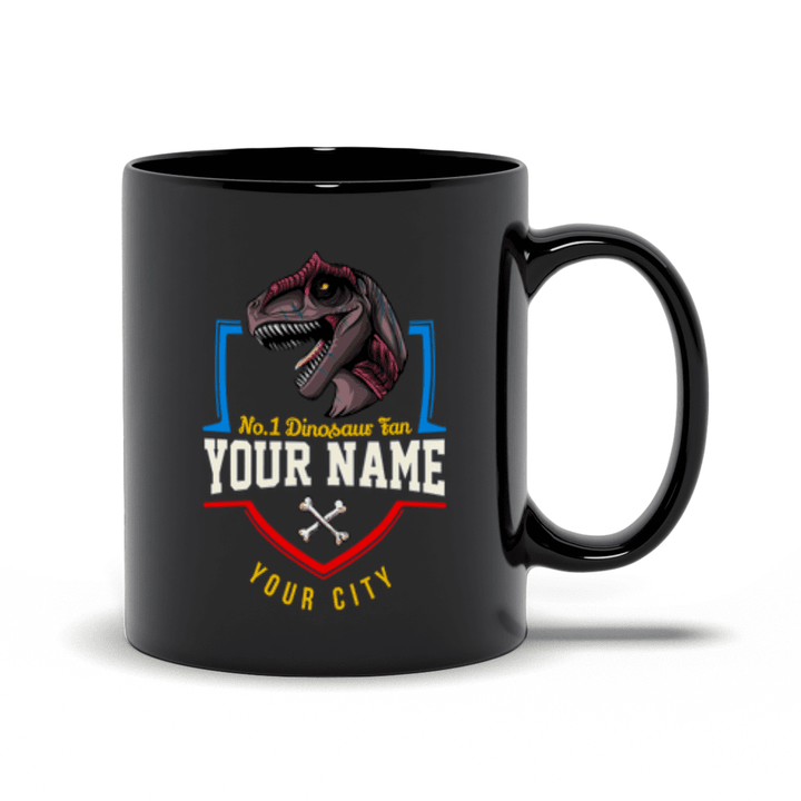 N.1 Allosaurus Fan Custom Mug | Jurassic Studio
