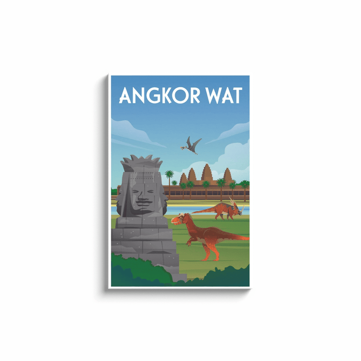 Angkor Wat Canvas Wrap | Jurassic Studio