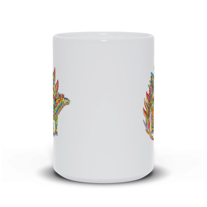 Stegosaurus Zentangle Mug | Jurassic Studio