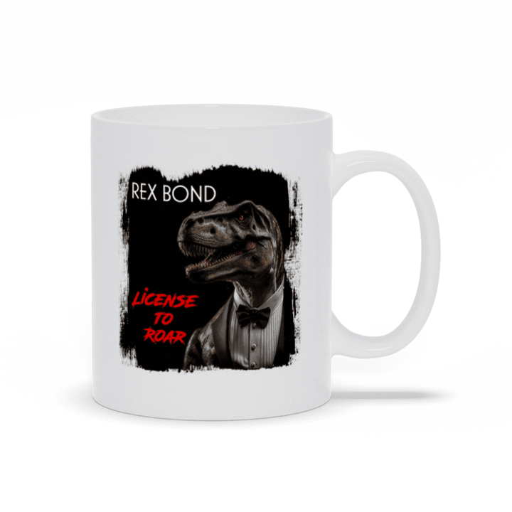Rex Bond Mug | Jurassic Studio