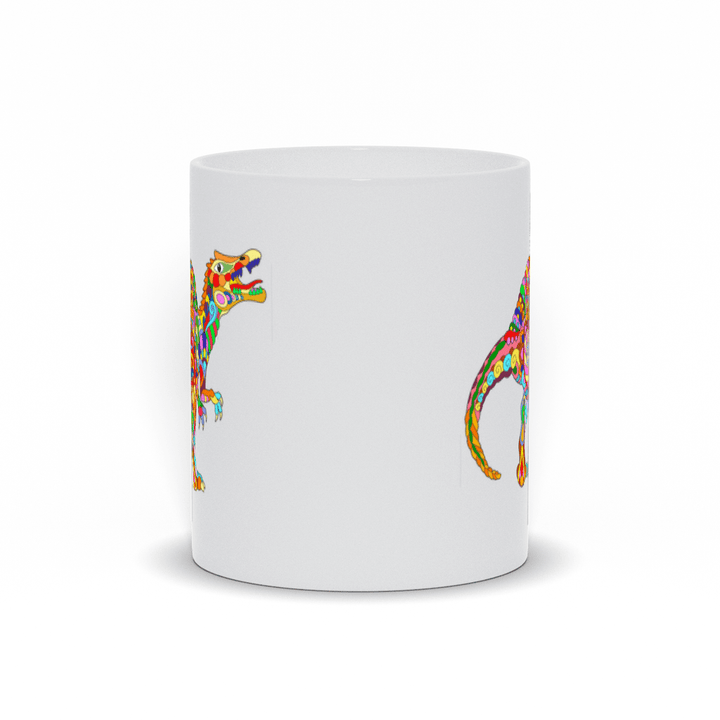 Spinosaurus Zentangle Mug | Jurassic Studio