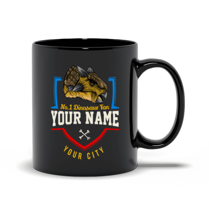 N.1 Ankylosaurus Fan Custom Mug | Jurassic Studio