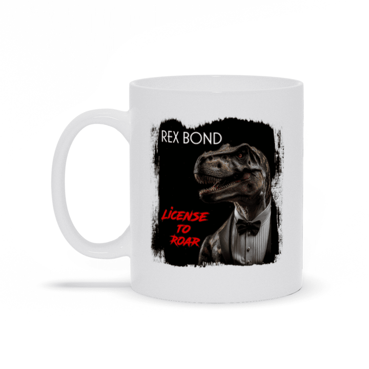 Rex Bond Mug | Jurassic Studio