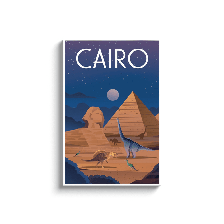 Cairo Canvas Wrap | Jurassic Studio
