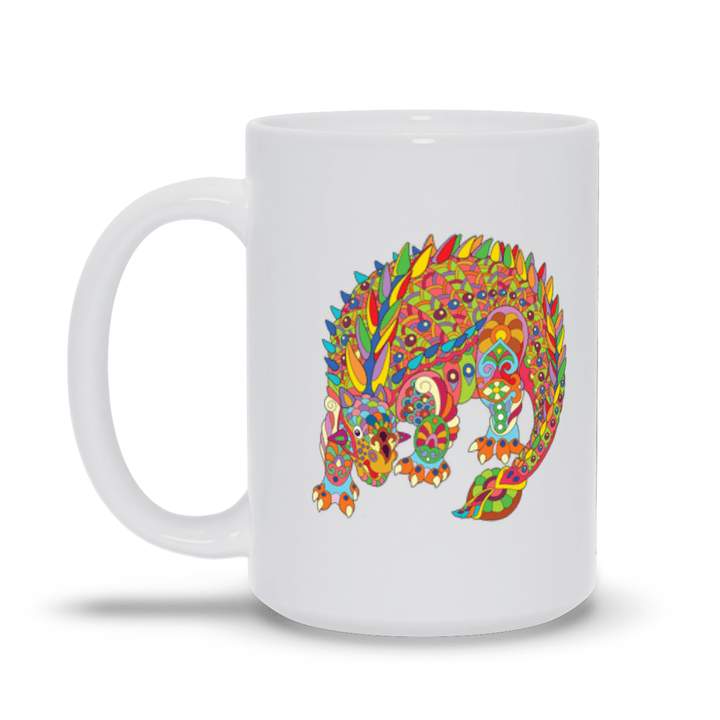 Ankylosaurus Zentangle Mug | Jurassic Studio