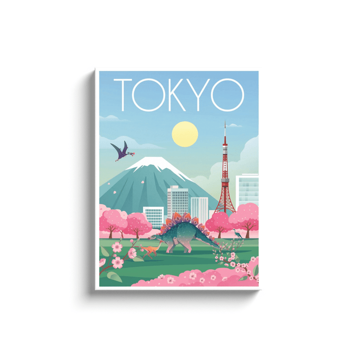 Tokyo Canvas Wrap | Jurassic Studio