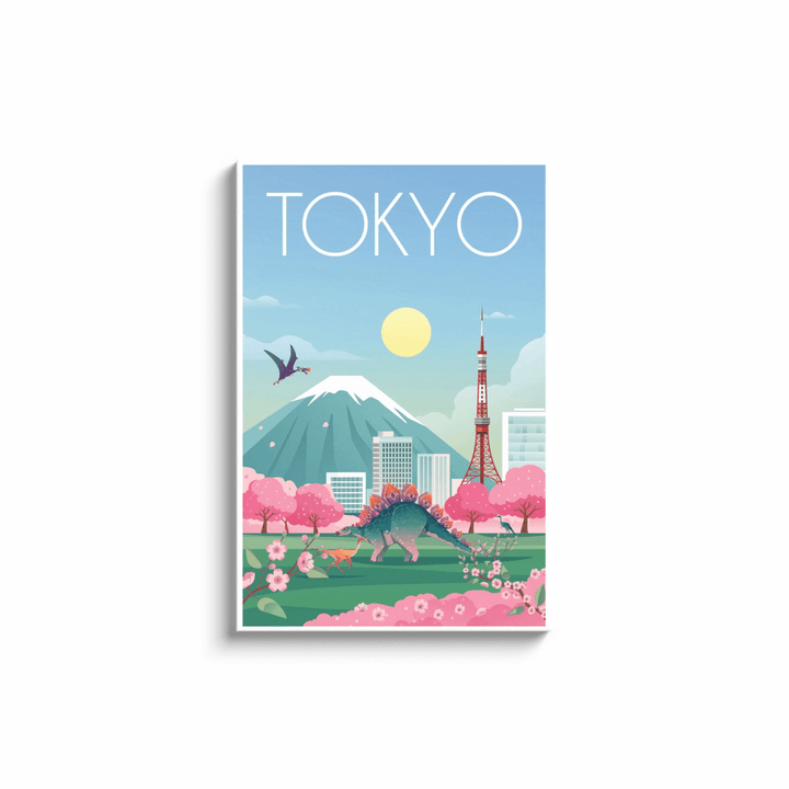 Tokyo Canvas Wrap | Jurassic Studio