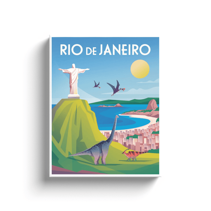 Rio de Janeiro Canvas Wrap | Jurassic Studio