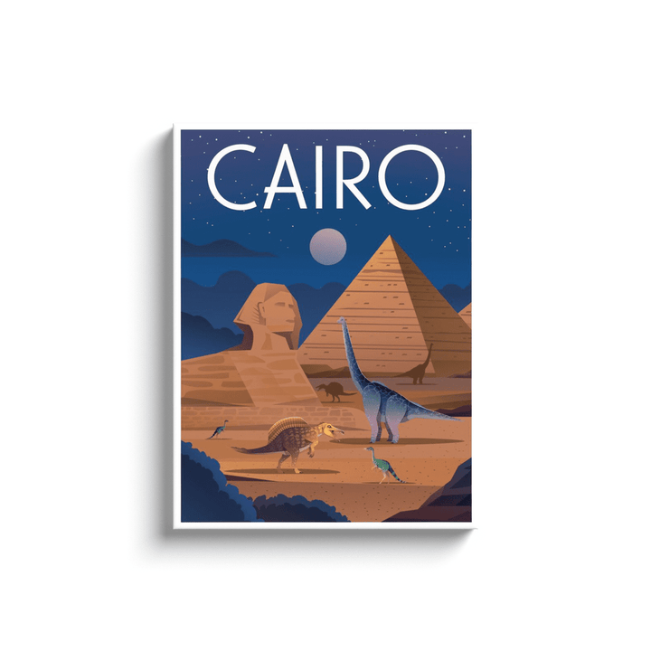 Cairo Canvas Wrap | Jurassic Studio