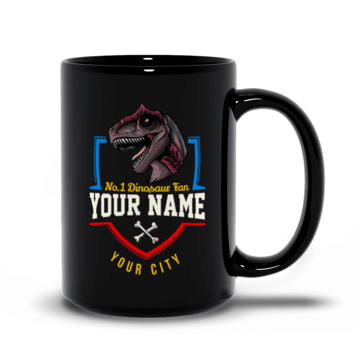 N.1 Allosaurus Fan Custom Mug | Jurassic Studio