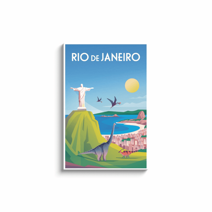 Rio de Janeiro Canvas Wrap | Jurassic Studio