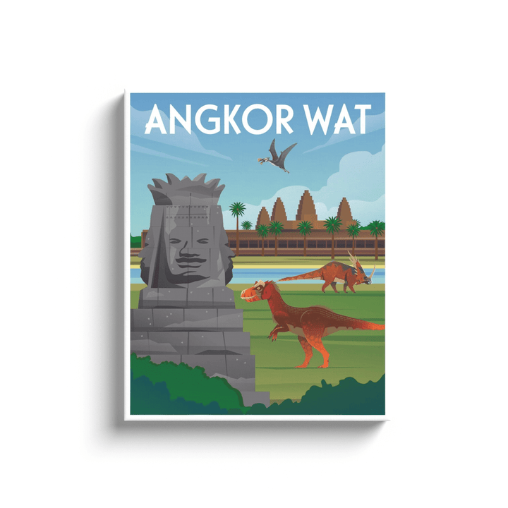Angkor Wat Canvas Wrap | Jurassic Studio