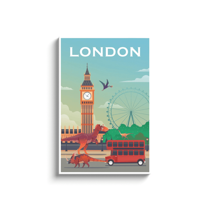 London Canvas Wrap | Jurassic Studio