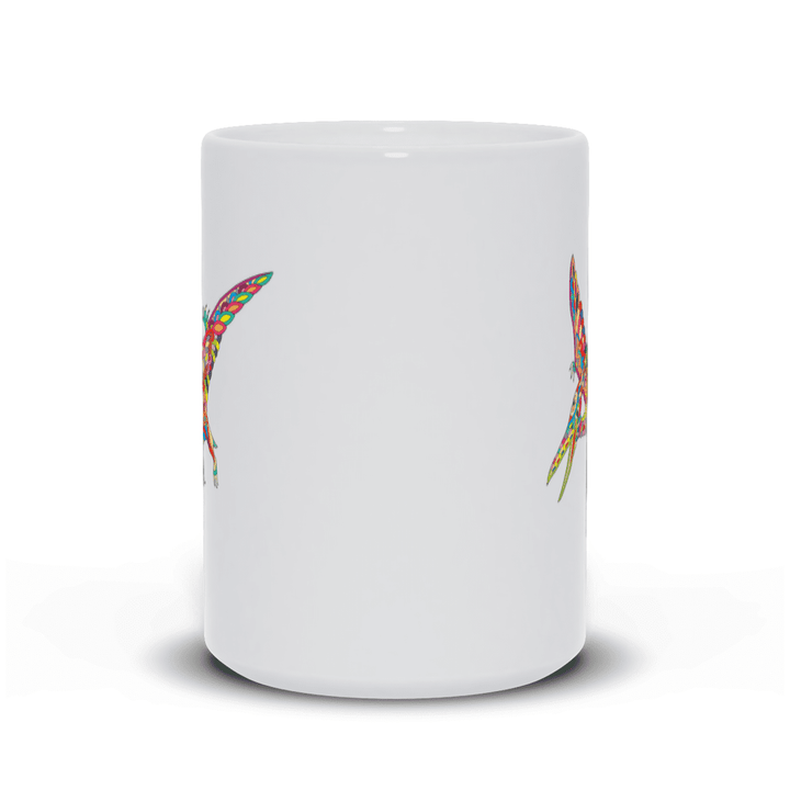 Pterodactyl Zentangle Mug | Jurassic Studio