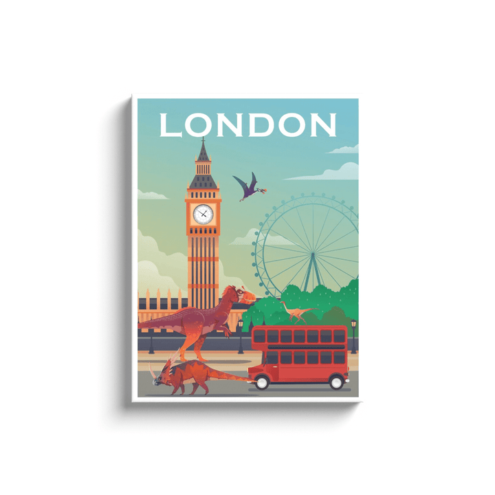 London Canvas Wrap | Jurassic Studio