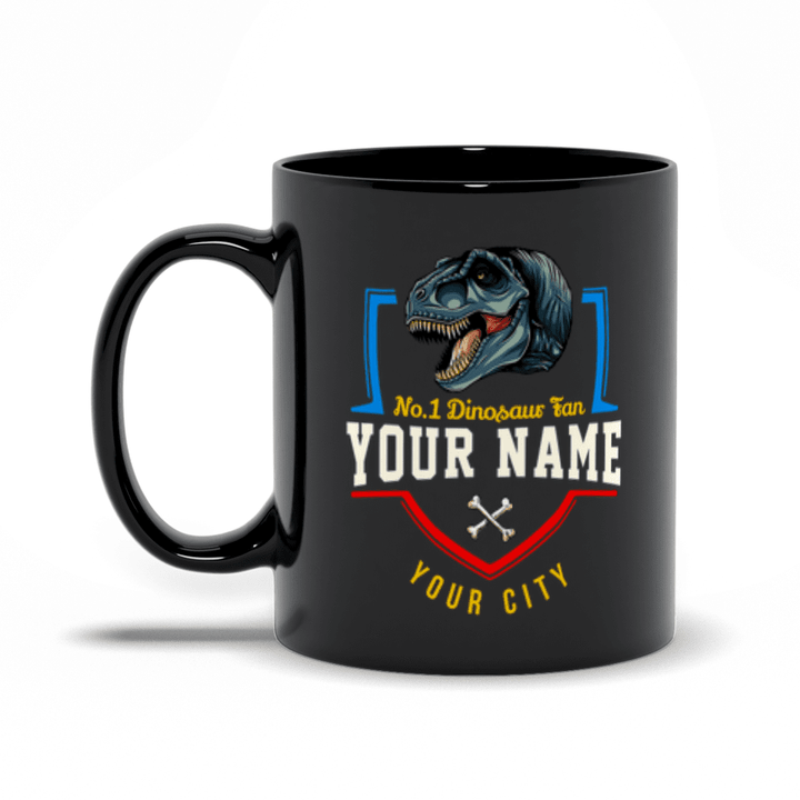 N.1 T-Rex Fan Custom Mug | Jurassic Studio