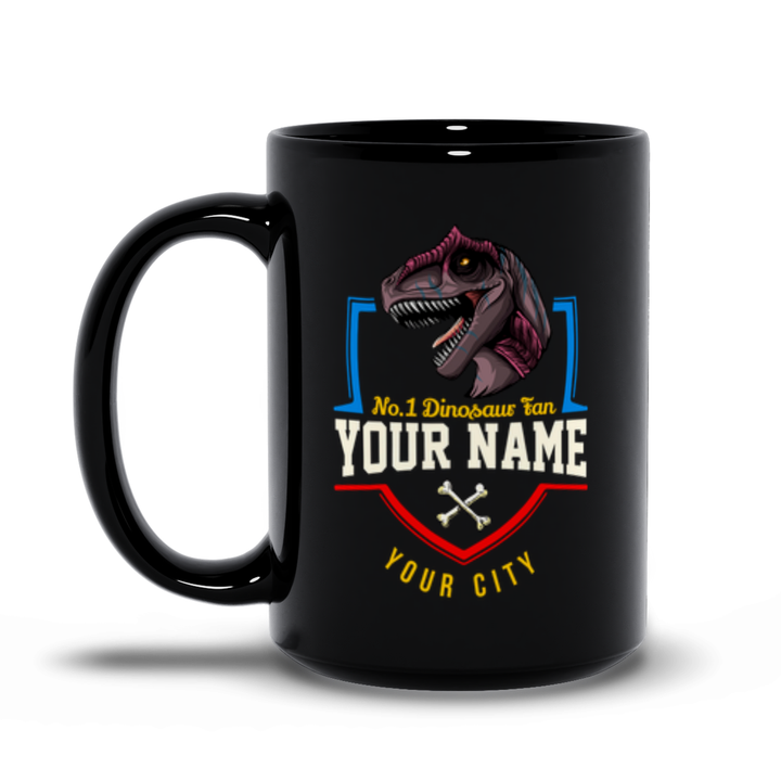 N.1 Allosaurus Fan Custom Mug | Jurassic Studio