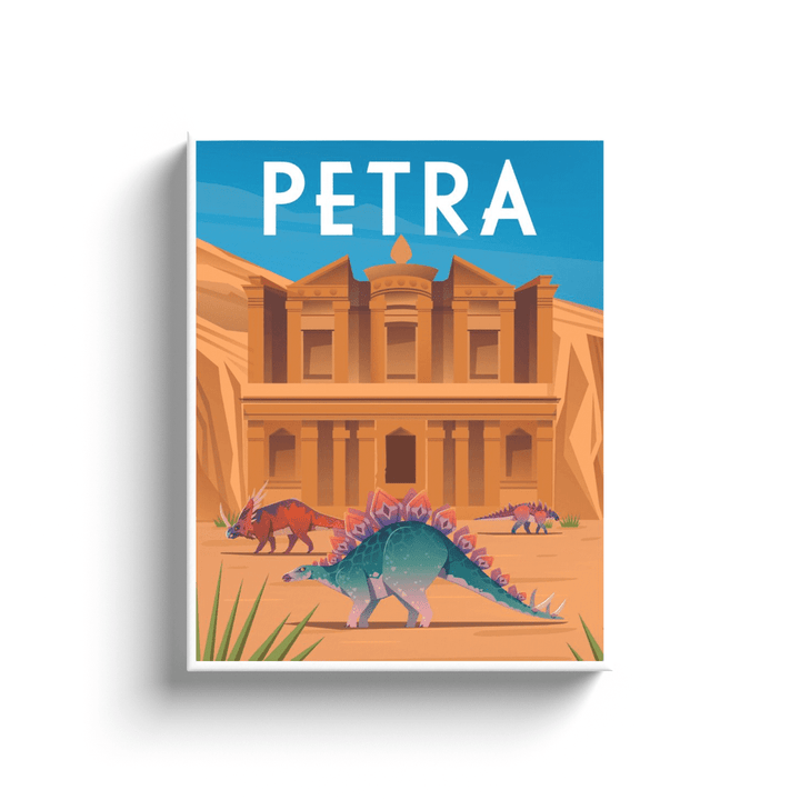 Petra Canvas Wrap | Jurassic Studio