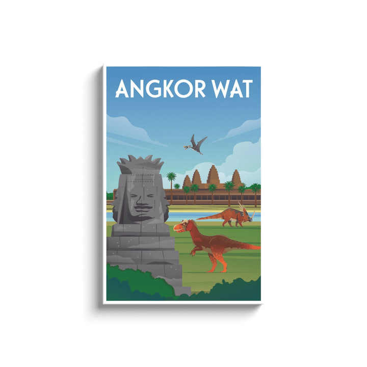 Angkor Wat Canvas Wrap | Jurassic Studio