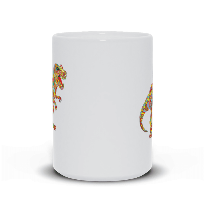 T-Rex Zentangle Mug | Jurassic Studio