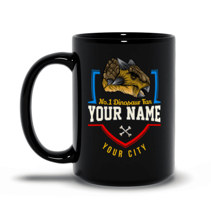N.1 Ankylosaurus Fan Custom Mug | Jurassic Studio