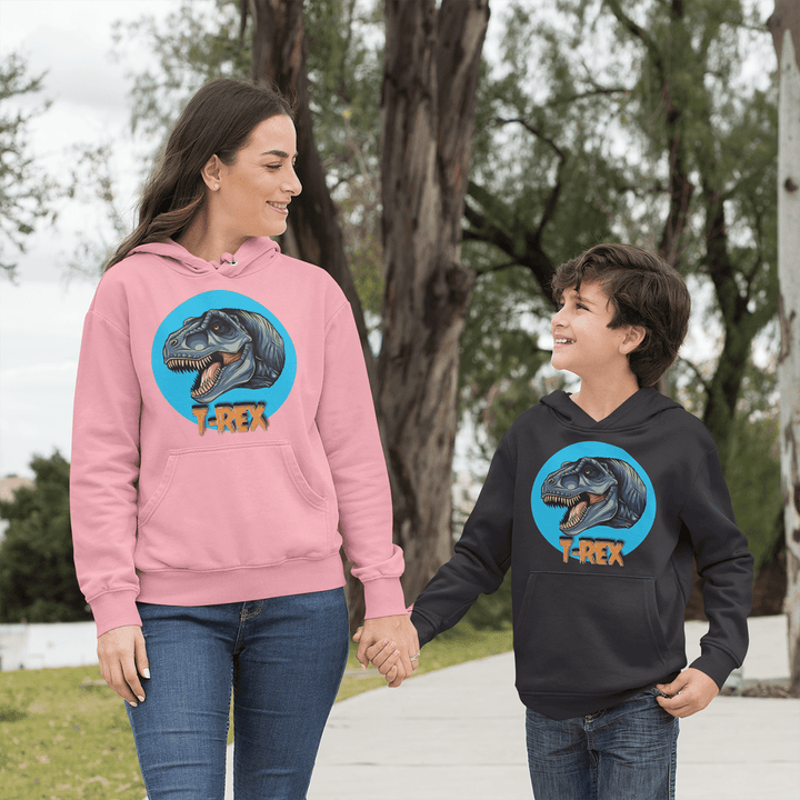 Women T-Rex Head Hoodie | Jurassic Studio
