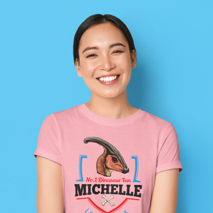 N.1 Hadrosaur Fan Custom Women T-Shirt | Jurassic Studio