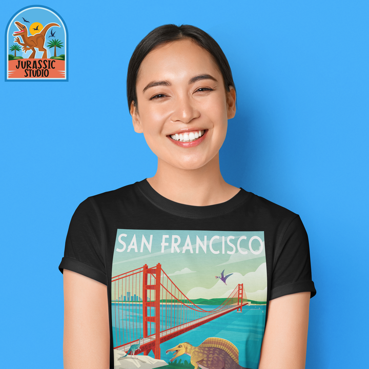 Women San Francisco T-Shirt | Jurassic Studio