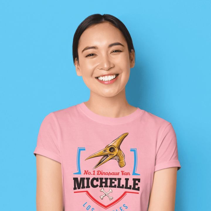 N.1 Pterodactyl Fan Custom Women T-Shirt | Jurassic Studio